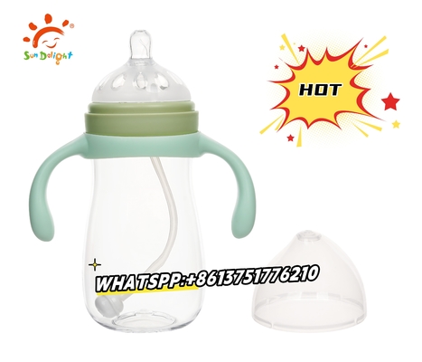 Butelki dla niemowląt z solidnego, bezpiecznego polipropylenu