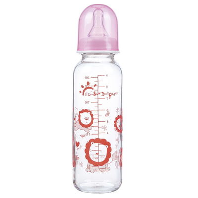 Żaroodporne standardowe szklane butelki do karmienia dzieci o pojemności 9 uncji 250 ml
