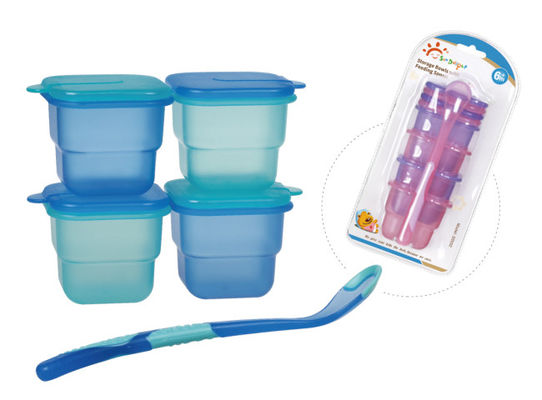 Bez BPA, hermetyczne plastikowe pojemniki do przechowywania żywności dla niemowląt