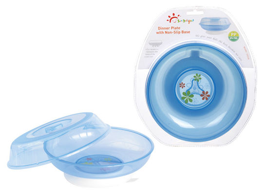 Nietoksyczne miseczki i łyżki do karmienia niemowląt z PP ISO Blue