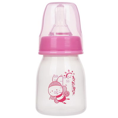 Mini Standard Neck 2oz 60ml Butelka do karmienia noworodków z oknem