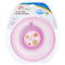Różowa płytka do ssania dla niemowląt z zakrytą, bez BPA, różowa