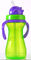 Green Purple 9 uncji 290 ml Ważony kubek ze słomką dla niemowląt z uchwytem