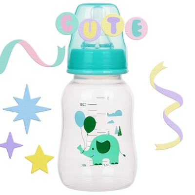 5 oz 130 ml Standardowa butelka dla niemowląt z podwójnym uchwytem PP