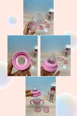 12 oz 330ml PP butelka dla dzieci z podwójnym uchwytem bezftalatowy sterylizacja