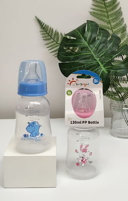 Bez ftalanów ISO 5 uncji 130 ml PP butelka do karmienia noworodka