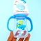 5 uncji / 130 ml Standardowa butelka do karmienia niemowląt z podwójnym uchwytem PP