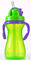 Zielony Fioletowy 9oz 290ml Baby Ważony Kubek Słomkowy Z Uchwytem