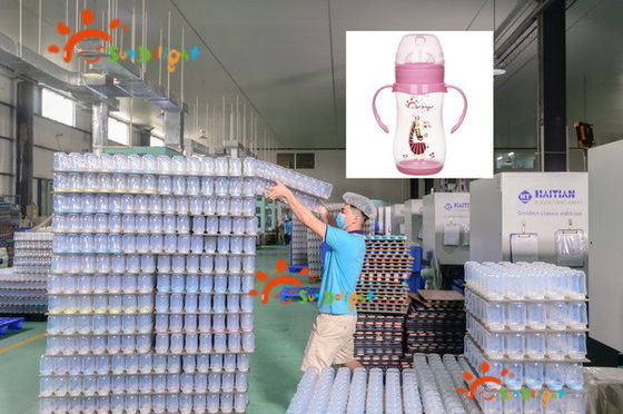 9oz PP szeroką szyję butelkę karmienia dziecka